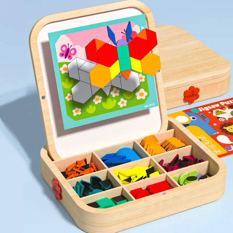 Creative Magnetic Wooden Jigsaw Puzzle