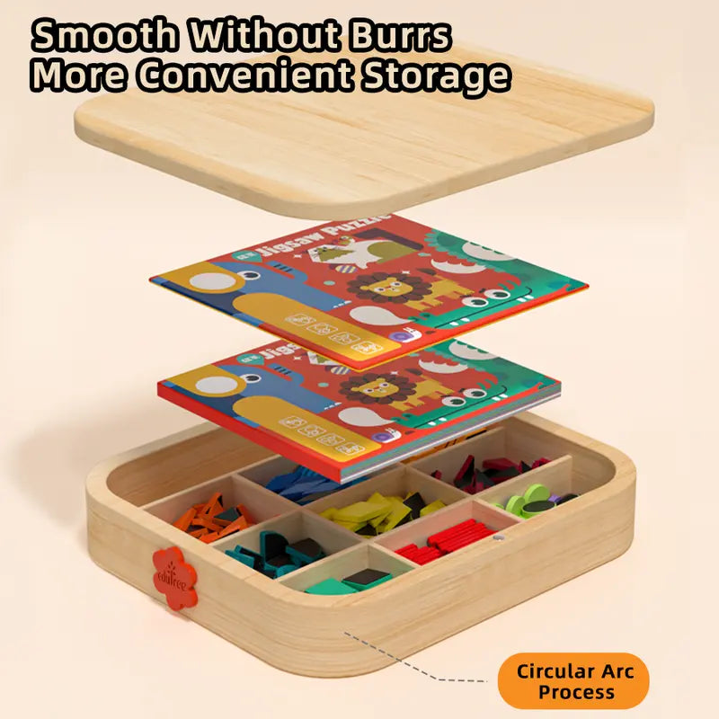 Creative Magnetic Wooden Jigsaw Puzzle