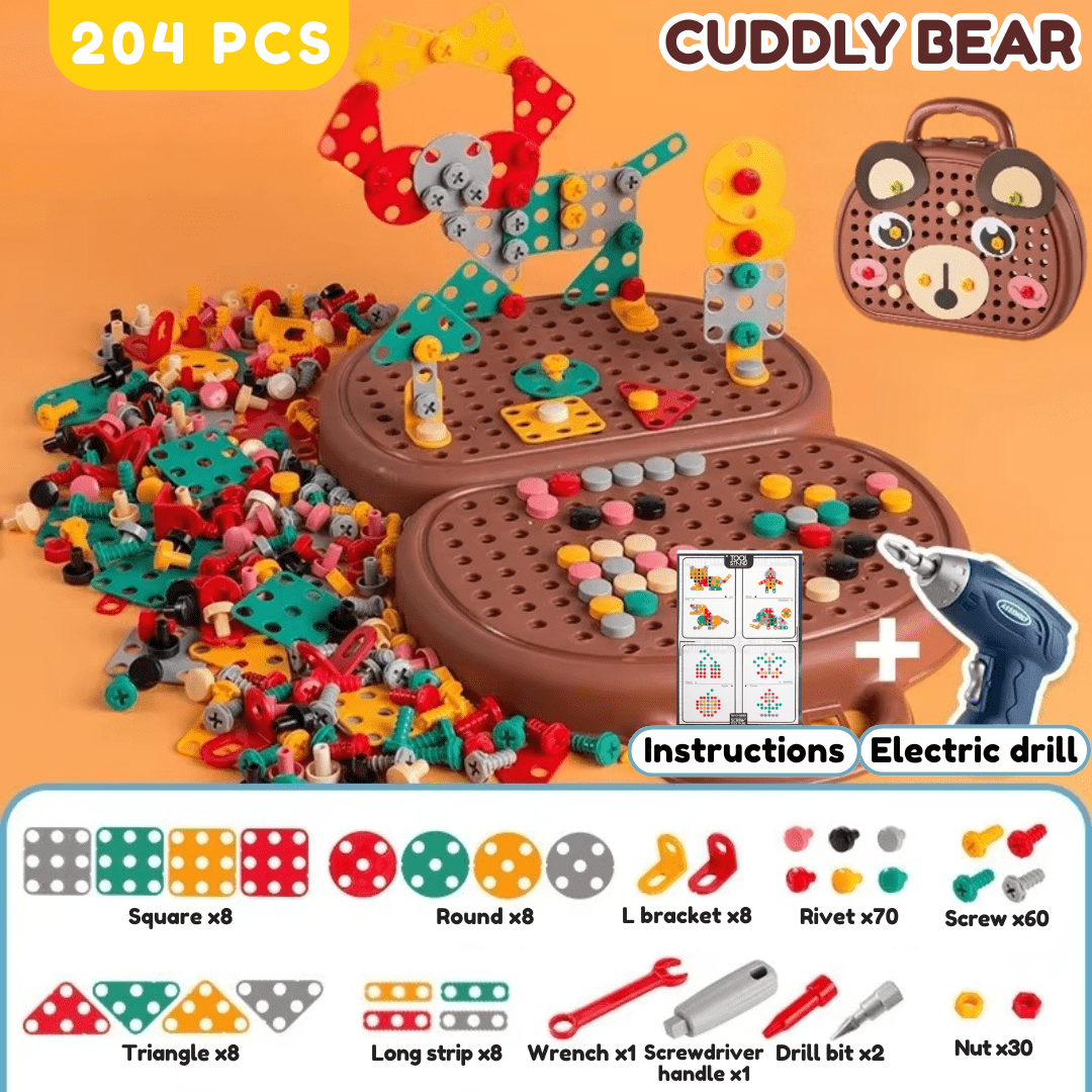 LilToyLab™ Little Engineer Tool Box