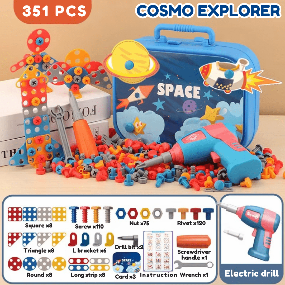 LilToyLab™ Little Engineer Tool Box