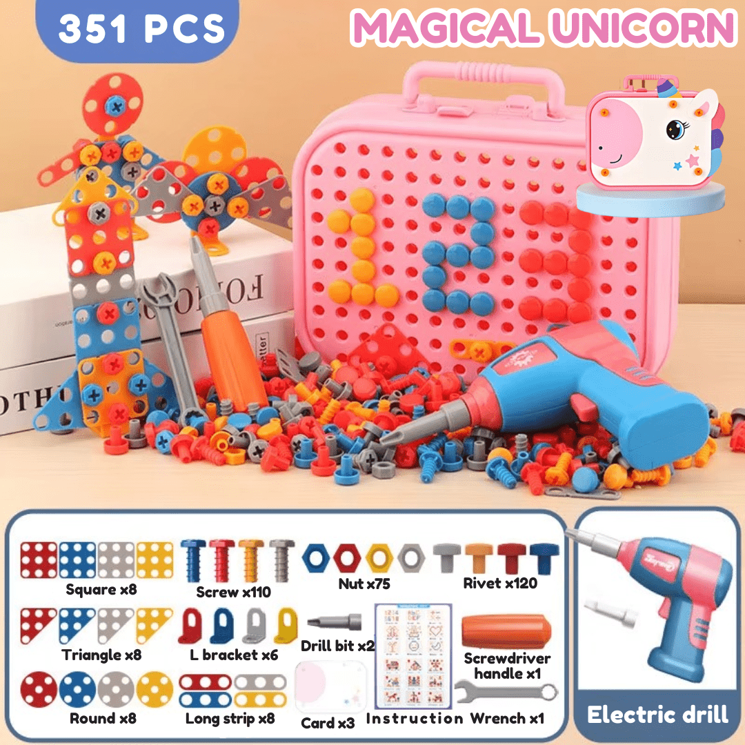 LilToyLab™ Little Engineer Tool Box