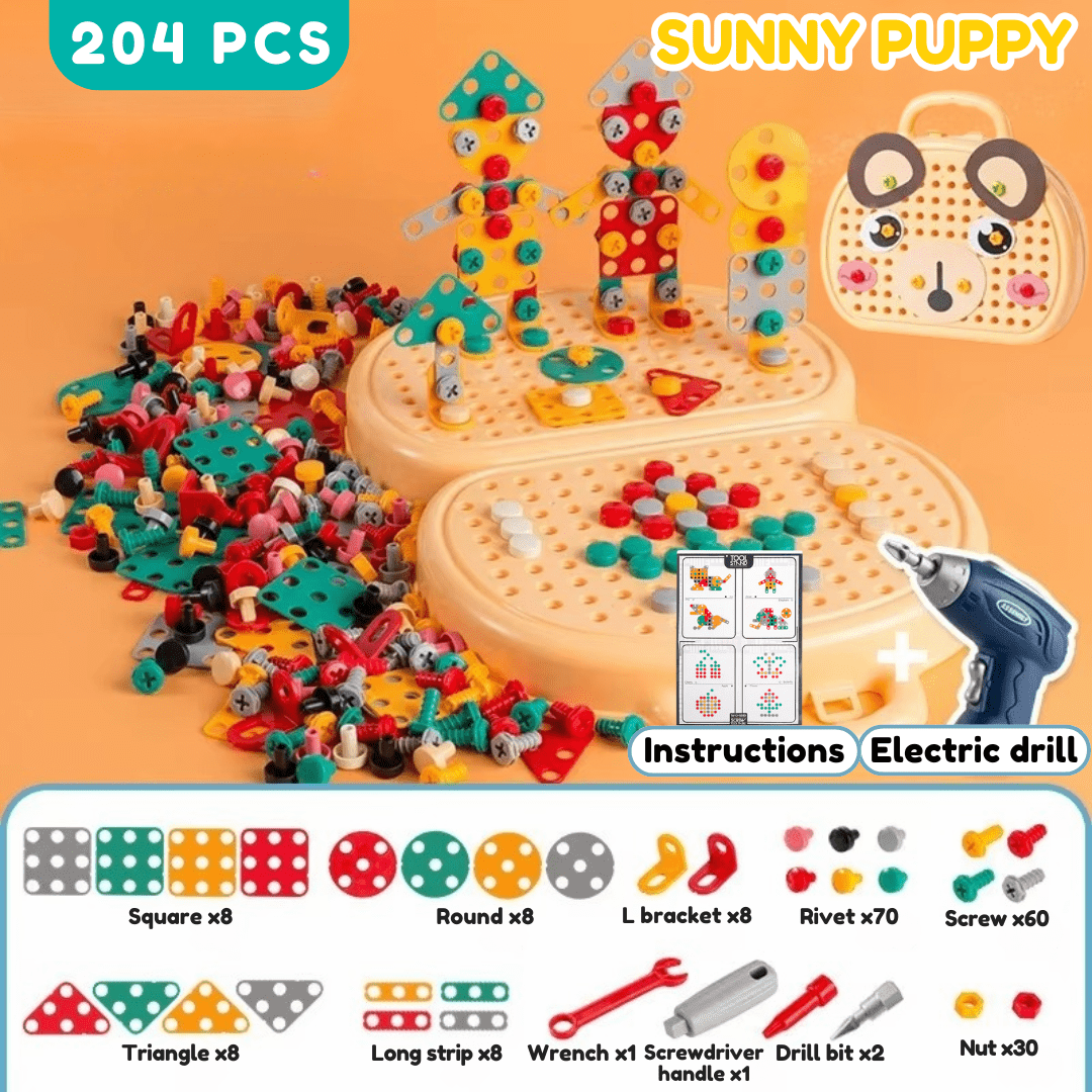 LilToyLab™ Little Engineer Tool Box